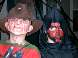 Freddy and Darth Maul of 2009.